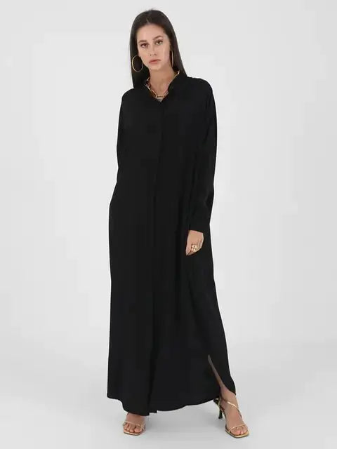 Vestido de Botonadura Sencilla
