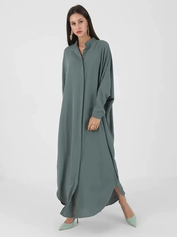 Vestido de Botonadura Sencilla