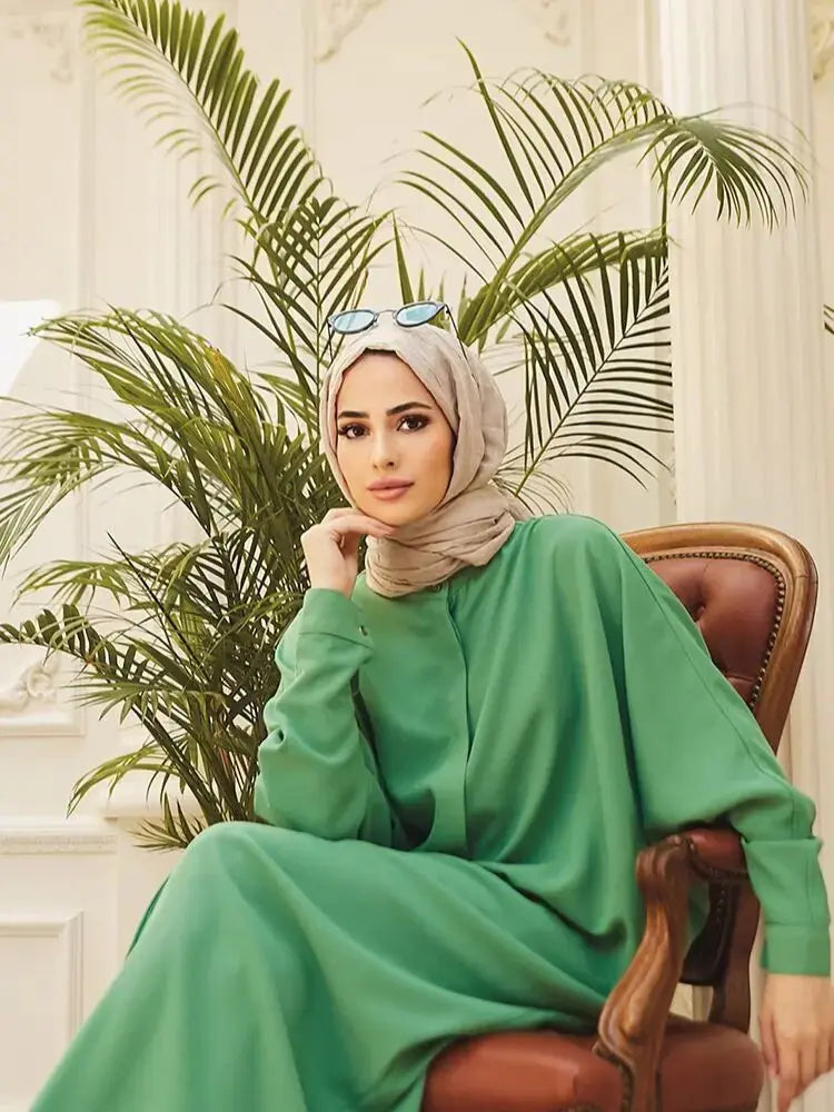 Vestido de Botonadura Sencilla
