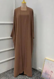 Conjunto de Vestido Largo Abaya para Mujer