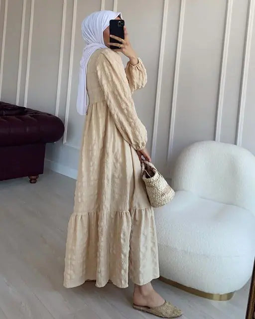 Vestido Abaya Fashion de Túnica Suelta