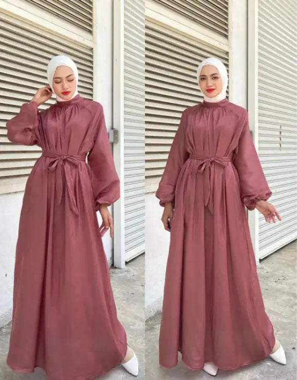 Abaya Hijab Dress with Sleeves